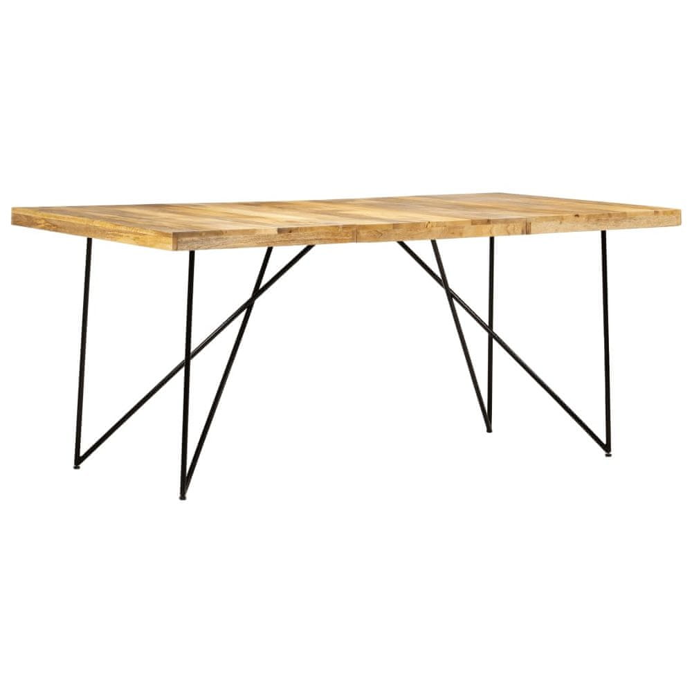 Vidaxl Jedálenský stôl 180x90x76 cm mangový masív
